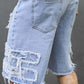 📢📢61 % Rabatt!! 🩳Herren-Ripped-Denim-Shorts mit Fransen-Details🔥Modisch, trendy und bequem!🌊