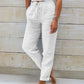 👖 62% RABATT! 🌿 Damenhose aus Baumwolle & Leinen mit Elastischem Bund – Bequem, Atmungsaktiv & Lässiger Look 🥰
