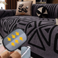 🛋️ 50% RABATT 2026! ✨ Plüsch Sofaüberwurf - Extra Dicke & Rutschfeste Decke mit Elastischen Kanten für Herbst und Winter 🍂❄️