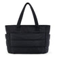 💜Begrenzter Verkauf 60 % RABATT 👜Wasserdichte Luftpolstertasche für Damen, 20 l, flauschige Tragetasche, gesteppte Laptop-Schulterhandtasche