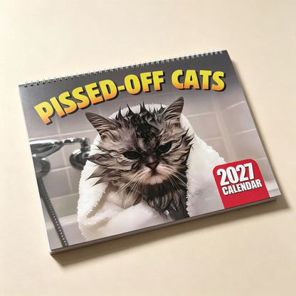 ⏳Nur für kurze Zeit – 50% RABATT⏰🐱 Lustiger Katzenkalender – 12 Monate frecher Katzenhumor