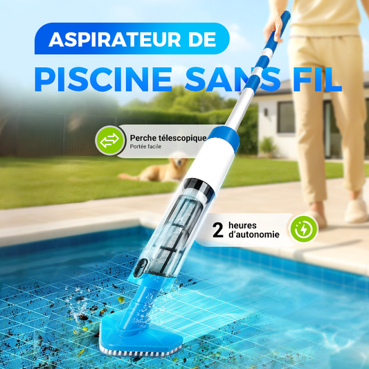 🔥Livraison gratuite dans toute la boutique🔥Aspirateur de piscine portatif sans fil 3-en-1