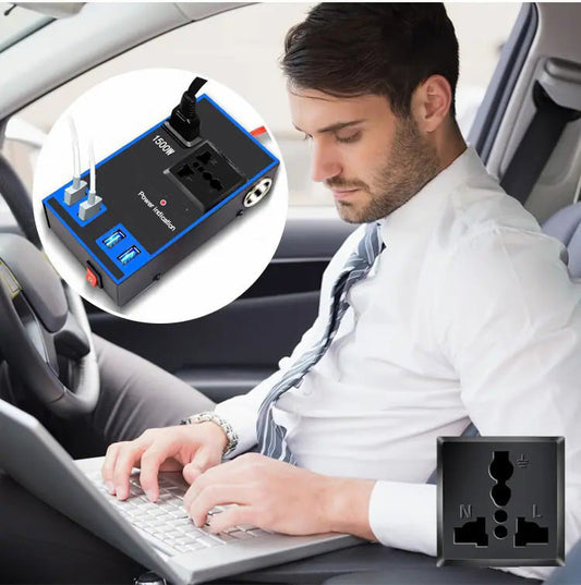 🔥Premium Car Power Converter - Charge Laptop/CPAP/Devices On-The-Go (49% OFF)