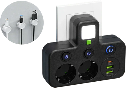 🔌💡Smarte Steckdosenleiste mit USB – Energie sparen, Komfort maximieren! ⚡✨ Praktisch, langlebig & nachhaltig für Ihr intelligentes Zuhause.