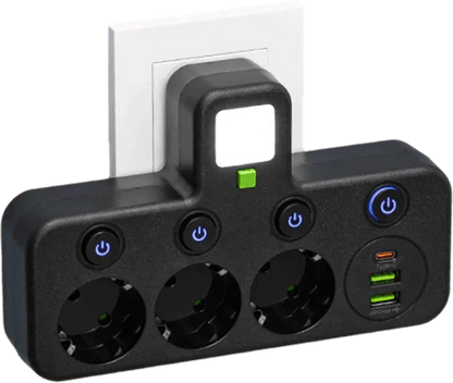 🔌💡Smarte Steckdosenleiste mit USB – Energie sparen, Komfort maximieren! ⚡✨ Praktisch, langlebig & nachhaltig für Ihr intelligentes Zuhause.