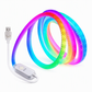🌌 Jetzt 50 % Rabatt! 💫 Neon-Lichtband in Marderfell-Optik mit 360°-Rundumbeleuchtung ✨