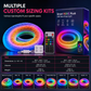 🌌 Jetzt 50 % Rabatt! 💫 Neon-Lichtband in Marderfell-Optik mit 360°-Rundumbeleuchtung ✨