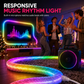 🌌 Jetzt 50 % Rabatt! 💫 Neon-Lichtband in Marderfell-Optik mit 360°-Rundumbeleuchtung ✨