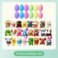 🐰 50% RABATT! 🥚 Vorgefüllte Ostereier mit Plüschtieren – Weiches Plüschtier innen, Buntes Design & Perfekt für die Ostereiersuche 🐣