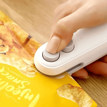 🎅Xmas Sales-50% OFF🎄2-in-1 Rechargeable Magnetic Snack Sealer Household Mini Sealing Machine