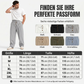 💎 -60% AUF HERREN FREIZEIT-HOSE MIT GERADEM BEIN! 💎 Kordelzug, Atmungsaktives Material & Vielseitiger Stil ✨