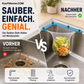 🧺 50% RABATT! 💧 Dreieckiger Abtropf-Ständer – Passend für Filtersieb & Müllbeutel – Sauber & trocken für jede Spüle 🏠