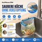 🧺 50% RABATT! 💧 Dreieckiger Abtropf-Ständer – Passend für Filtersieb & Müllbeutel – Sauber & trocken für jede Spüle 🏠