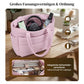 💜Begrenzter Verkauf 60 % RABATT 👜Wasserdichte Luftpolstertasche für Damen, 20 l, flauschige Tragetasche, gesteppte Laptop-Schulterhandtasche
