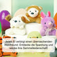 🐰 50% RABATT! 🥚 Vorgefüllte Ostereier mit Plüschtieren – Weiches Plüschtier innen, Buntes Design & Perfekt für die Ostereiersuche 🐣