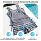 💥 Bedruckter zweiteiliger Tankini-Badeanzug für Damen