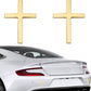 💥 ACHETEZ 1 OBJET, OBTENEZ-EN 1 GRATUIT ! 🚗✝️ Autocollants Badge Croix Métal Jésus Christ – Couvre-rayures Auto Adhésif 3D 🌟 📢📢 Vente Flash ⚡ : Se termine dans 3 heures ! ⏰⏰