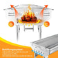 💎 -54% AUF DEN KLAPPBAREN HOLZKOHLEGRILL AUS EDELSTAHL! 💎 Kompakt, Tragbar & Perfekt für Camping und Garten ✨