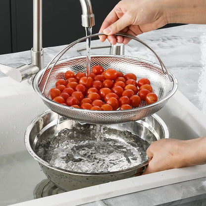 📢📢 JETZT 50 % RABATT!! ⏰All-in-One-Dampfgarer aus Edelstahl mit Griff