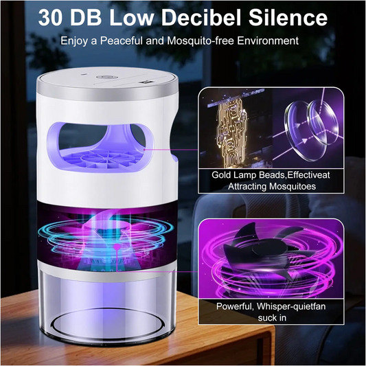💐 50 % RABATT! LED-Insektenvernichter für den Innenbereich – leise und sicher für das Schlafzimmer 🛏️🔇【Begrenzte Stückzahl】