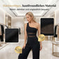🔥Solange der Vorrat reicht 40 % Rabatt!🎉One-Shoulder Jumpsuit mit weitem Bein und Netzeinsatz