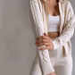 ✨HOT SALE 49% - Casual Twist Jacquard Sweater Cardigan Two-Pieces Set