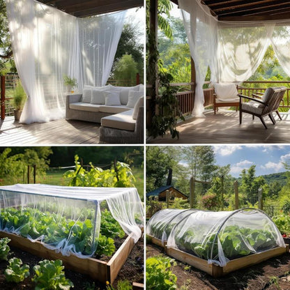 Insektenschutznetz für Garten und Terrasse