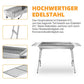 💎 -54% AUF DEN KLAPPBAREN HOLZKOHLEGRILL AUS EDELSTAHL! 💎 Kompakt, Tragbar & Perfekt für Camping und Garten ✨