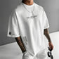 🎁Neuwaren 50% Rabatt💥Herren Urban Style Loose Fit T-Shirt – Premium Baumwollmix, Lässiger Oversize-Schnitt & Grafikdruck