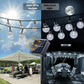 💎 66% RABATT! 💎 Wasserdichte Solar-LED-Lichtgirlanden – IP65, Fernbedienung & 10 Std. Laufzeit für Garten, Terrasse & Feste 🌞✨