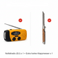 📻 60% RABATT! ⚡ Solar-Kurbel Notfallradio – Mit Powerbank, Wetteralarm, USB & 7 Tage Akku für Outdoor & Krise 🌧️