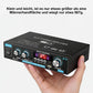 🔊 LIMITED-TIME 50% RABATT! ✨ 600W Mini HIFI Audioverstärker – 2-Kanal, Bluetooth 5.0, FM-Radio 🎵