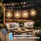 💎 -53% SOLAR FIREWORK LIGHT STRING! 💎 280 Warm White LEDs, 8 Modes & Remote Control – Waterproof Dandelion Design for Garden, Party & Patio