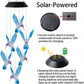 🦋Verschönern Sie Ihren Garten✨Kreative Solar-Windspiele mit Vogeldesign
