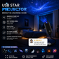 ✨ Plug-and-Play-HD-Sternprojektor🥳Über 50.000 zufriedene Nutzer