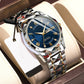 🔥🔥68% Rabatt⌚🎁Ideales Geschenk - Wasserdichte Luxusuhr für Männer mit Leuchtmasse💯🌹