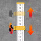 Lay Floor Tile Equal Height Ruler