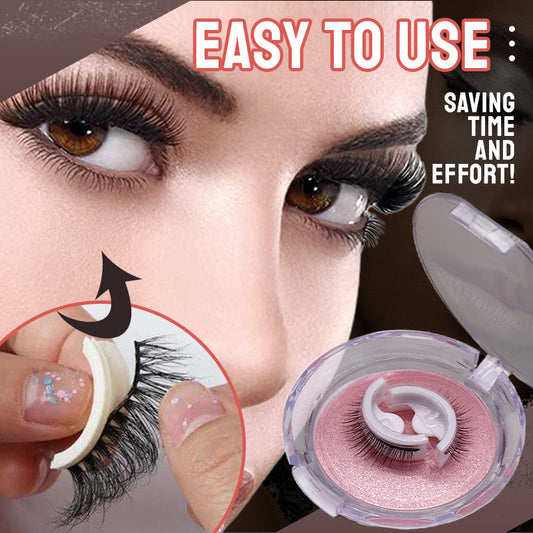 🔥Hot Sale-54% off for a limited time✨👀Waterproof & Reusable Self-Adhesive Eyelashes