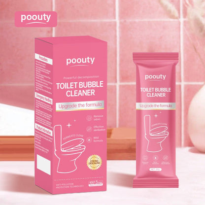 ✨Pink Quick Foaming Toilet Bowl Cleaner - Powder Packs