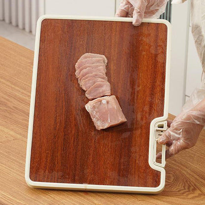 🔥HOT SALE🔥Double Sided Antibacterial Cutting Board with Stand