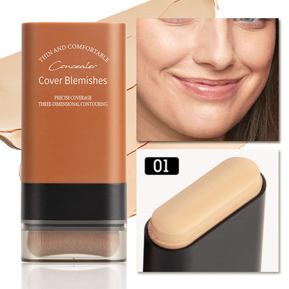 🔥Buy 2 Get 1 Free 🔥Velvet Matte Foundation Stick with Fine Brush