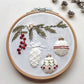 🎁 Zwei kaufen, drei gratis! DIY-Weihnachtsstickerei-Set – ein kreatives Bastelset für festliche Stickereien