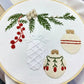 🎁 Zwei kaufen, drei gratis! DIY-Weihnachtsstickerei-Set – ein kreatives Bastelset für festliche Stickereien