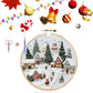 🎁 Zwei kaufen, drei gratis! DIY-Weihnachtsstickerei-Set – ein kreatives Bastelset für festliche Stickereien