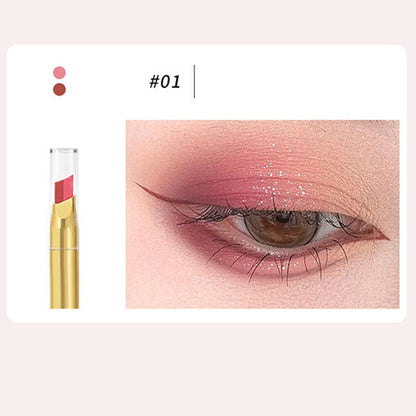 💖Time-limited special offer💖2024 Long Lasting Gradient Dual-Color Eyeshadow Stick