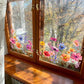Bunter Blumenstrauß-Fensteraufkleber🖼️ (beliebig zuschneidbar)