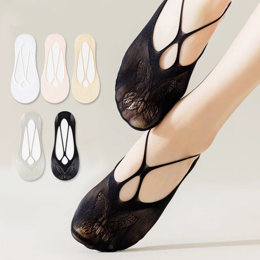 🔥🔥60 % Rabatt🌸Atmungsaktive, tief geschnittene Sommersocken für Damen🍷Sinnlich und erfrischend