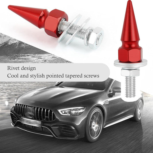 M6 Spike License Plate Screw for Car & Motorcycle