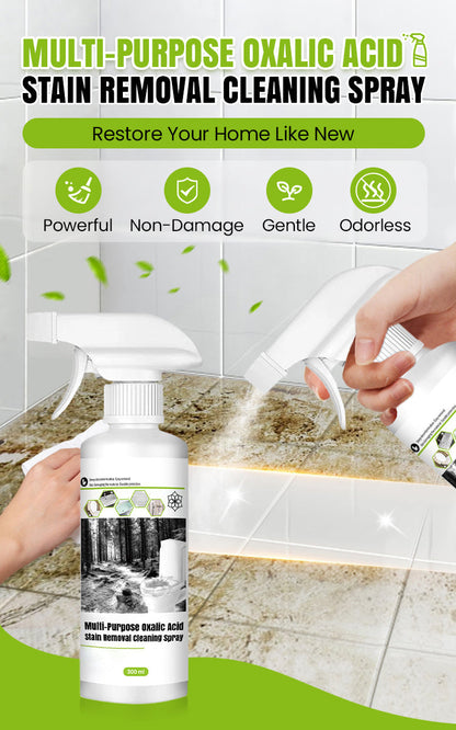 ✨ KAUFE 2, ERHALTE 1 GRATIS! 🧪 Oxalsäure-Fleckenreiniger – Hohe Wirksamkeit, Entfernt Rost & Wasserflecken 🌿