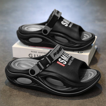 🔥Rutschfeste Haussandalen für Herren mit weicher, dicker Sohle💥💥Befristetes Angebot: 50% Rabatt